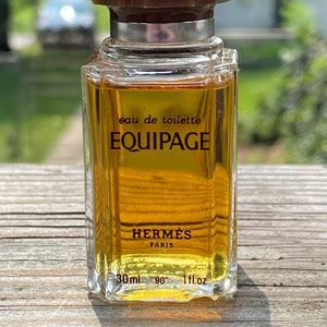 Vintage 1970s Hermes Equipage Eau De Toilette Near Full 30 Ml 1 Oz