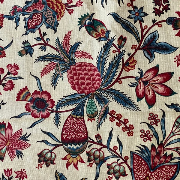 Jacobean Fabric Etsy