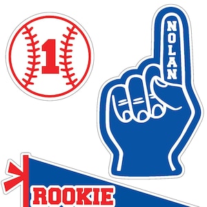 My Rookie Year Centerpiece - Baseball