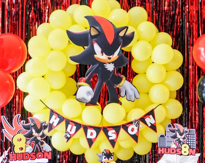 Shadow The Hedgehog Poster Printable Etsy