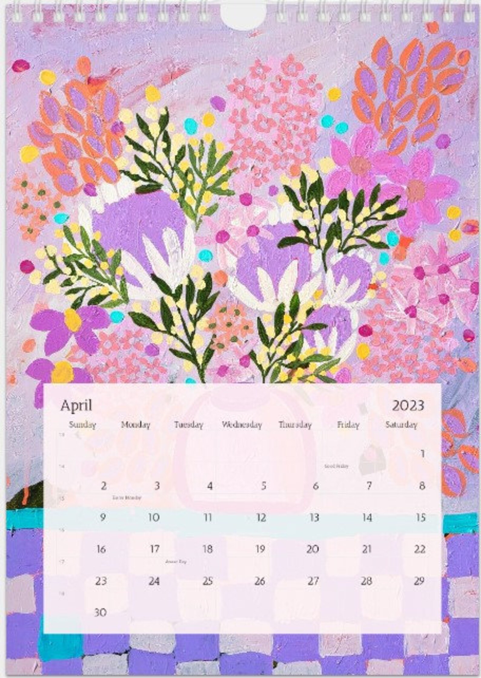 2023 Art Calendars A4 Size 21x30cm - Etsy UK