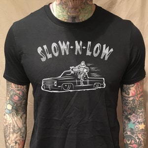 Slow N Low Slowpoke Rodriguez on Black Tee