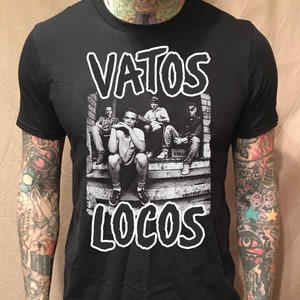 Vatos Loco Threat Black Tee