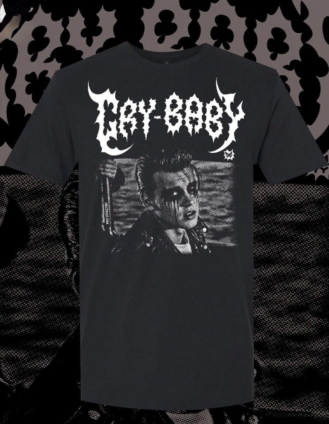 Cry Baby Metal Black Tee - Etsy