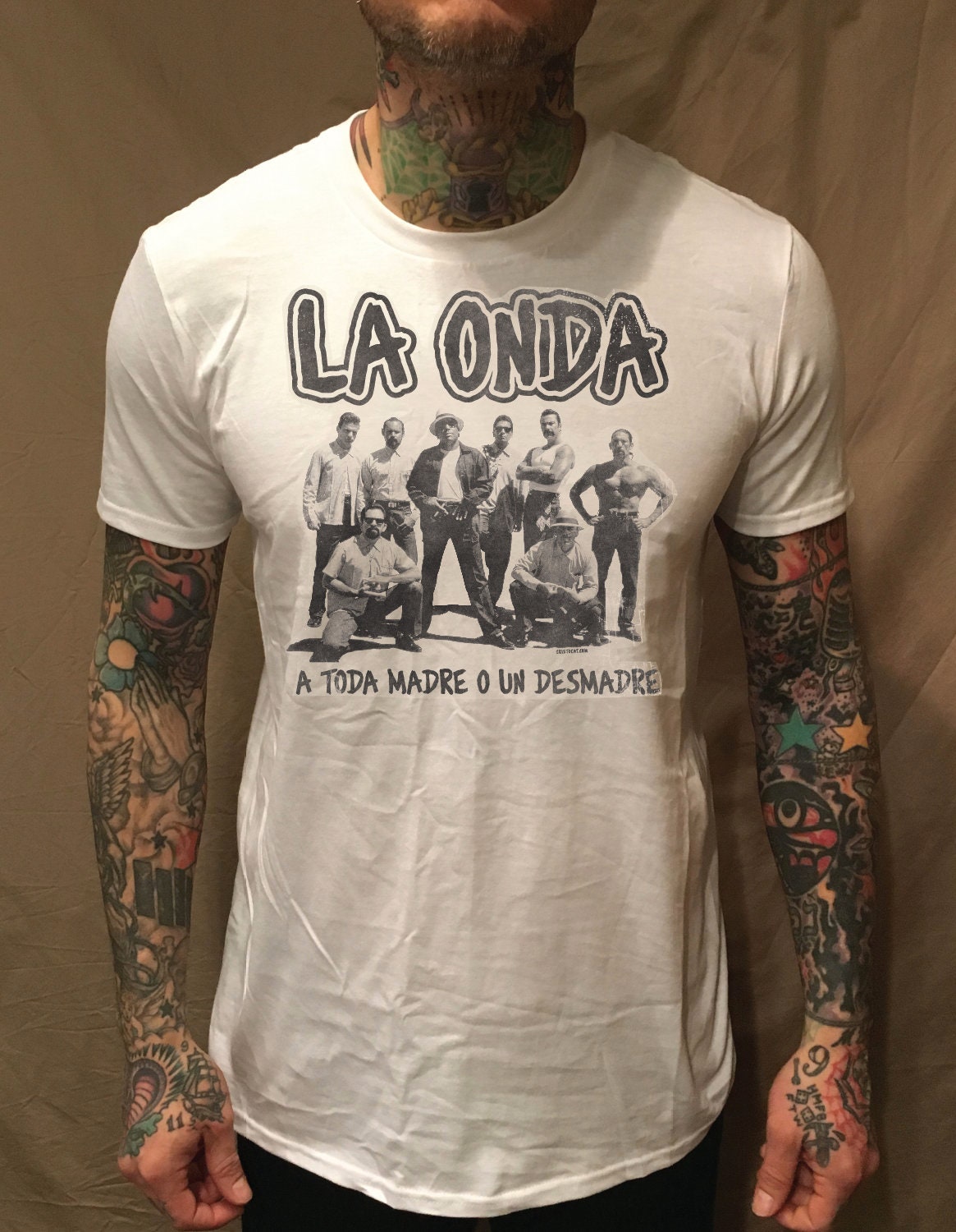 Buy Team La Onda on White Tee Online in India - Etsy Buy Team La Onda on White Tee Online in India - Etsy