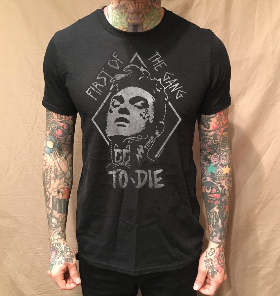 The Smiths Morrissey Diamond On Black Tee