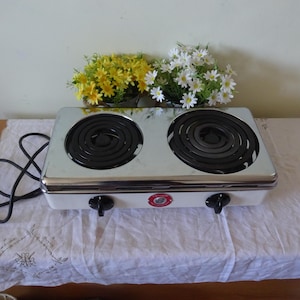 Vintage Criterion Elektrokochfeld Wohnwagen/Campingkocher Grill Kochstelle neuwertig Zustand