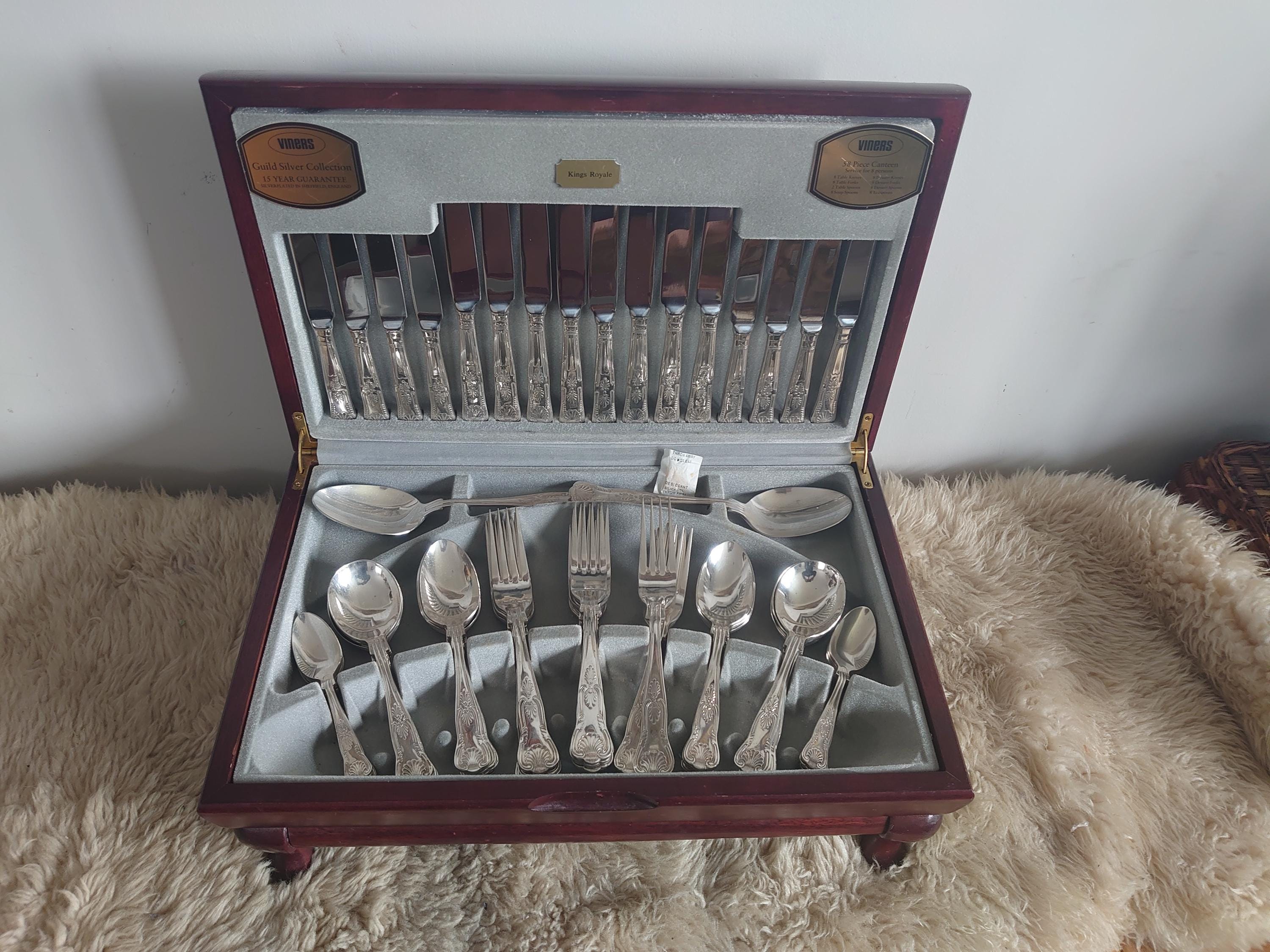 Viners Canteen of Cutlery - Etsy UK