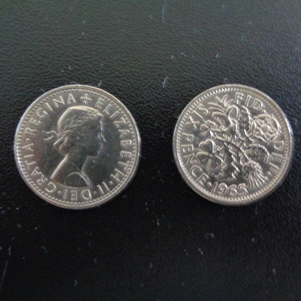 Bank Of England British Sixpence 1954 - 1967