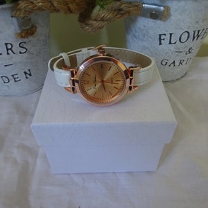 Genuine Ladies Pierre Cardin wrist watch in original box unworn as new condition V413- 140520 Ladies genuine new battery fitted spare straps