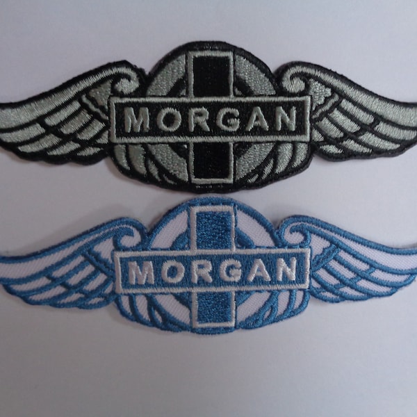 Morgan Car Patch Iron On Or Sew On Patches Embroidered Vintage Car