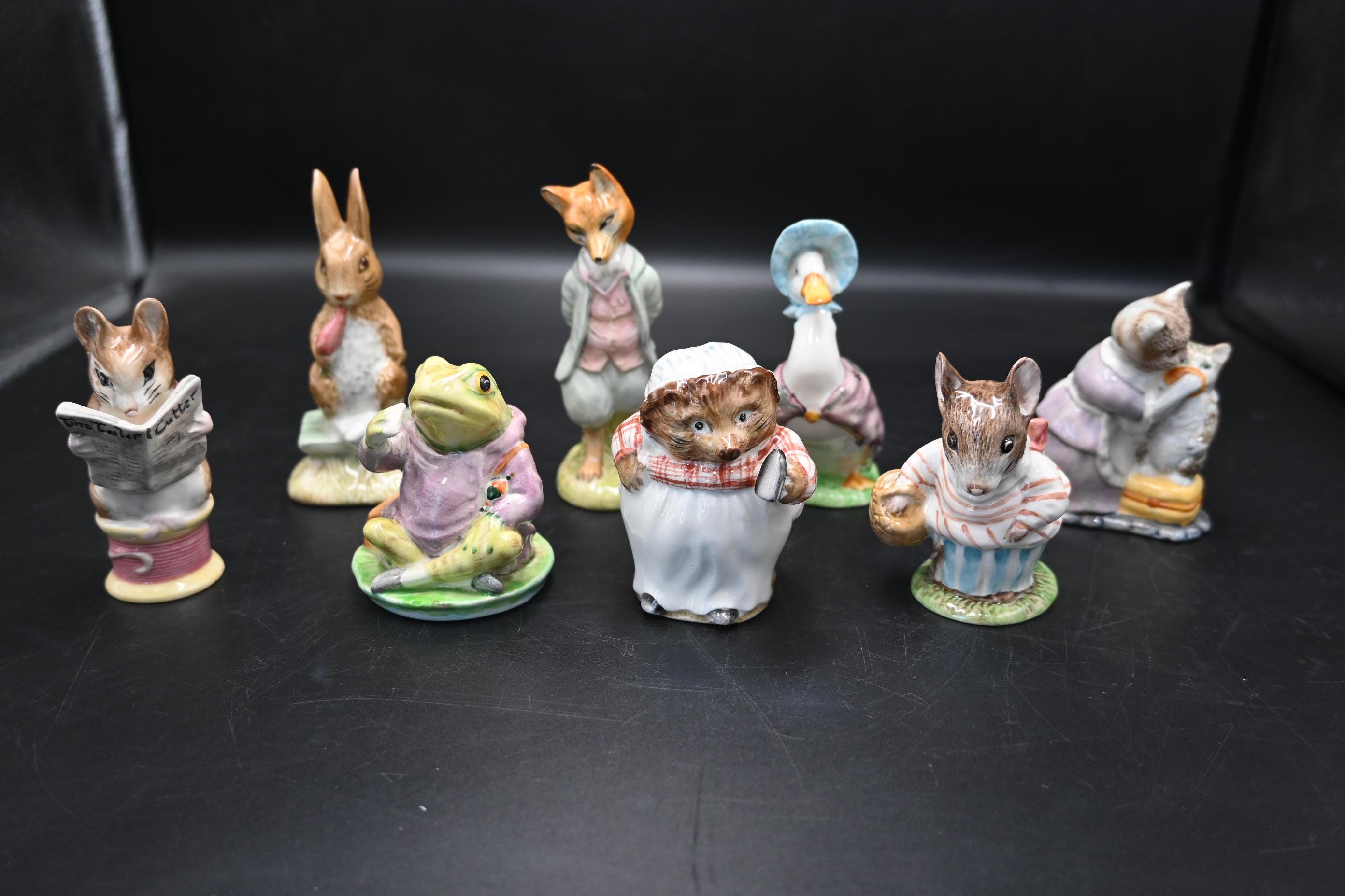 BESWICK beatrix potter Mr＆MrsPuddleduck Beswick Mr Drake Puddle-Duck – Beatrix Potter Figurines.