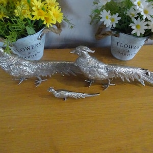 Vintage George V Set versilberte Platzkartenhalter / Menühalter 30 x 10 cm