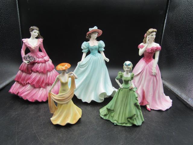 Vintage Coalport Bone China Ladies of Fashion Gabrielle Sarah