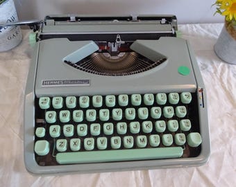 ヴィンテージ エルメス ベビータイプライター、スイス 60 年代