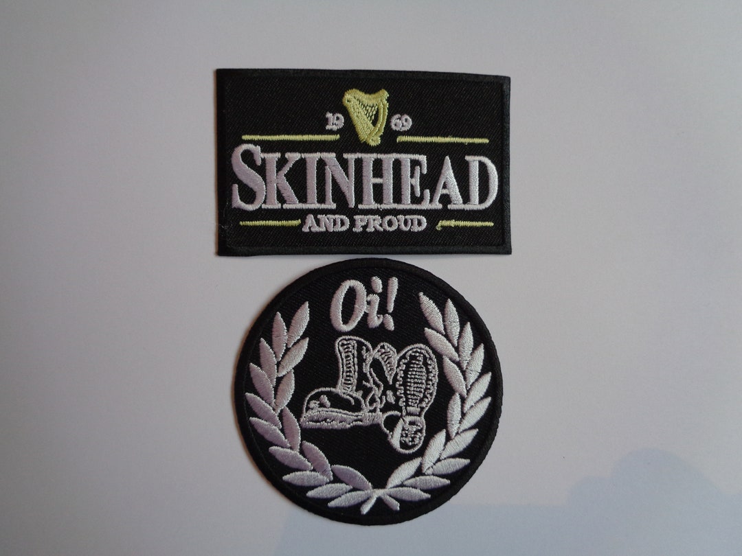 Skinhead Sew / Iron On Patch Ska Reggae Rocksteady Oi Oi Skinhead Way Of Life - Foto 10