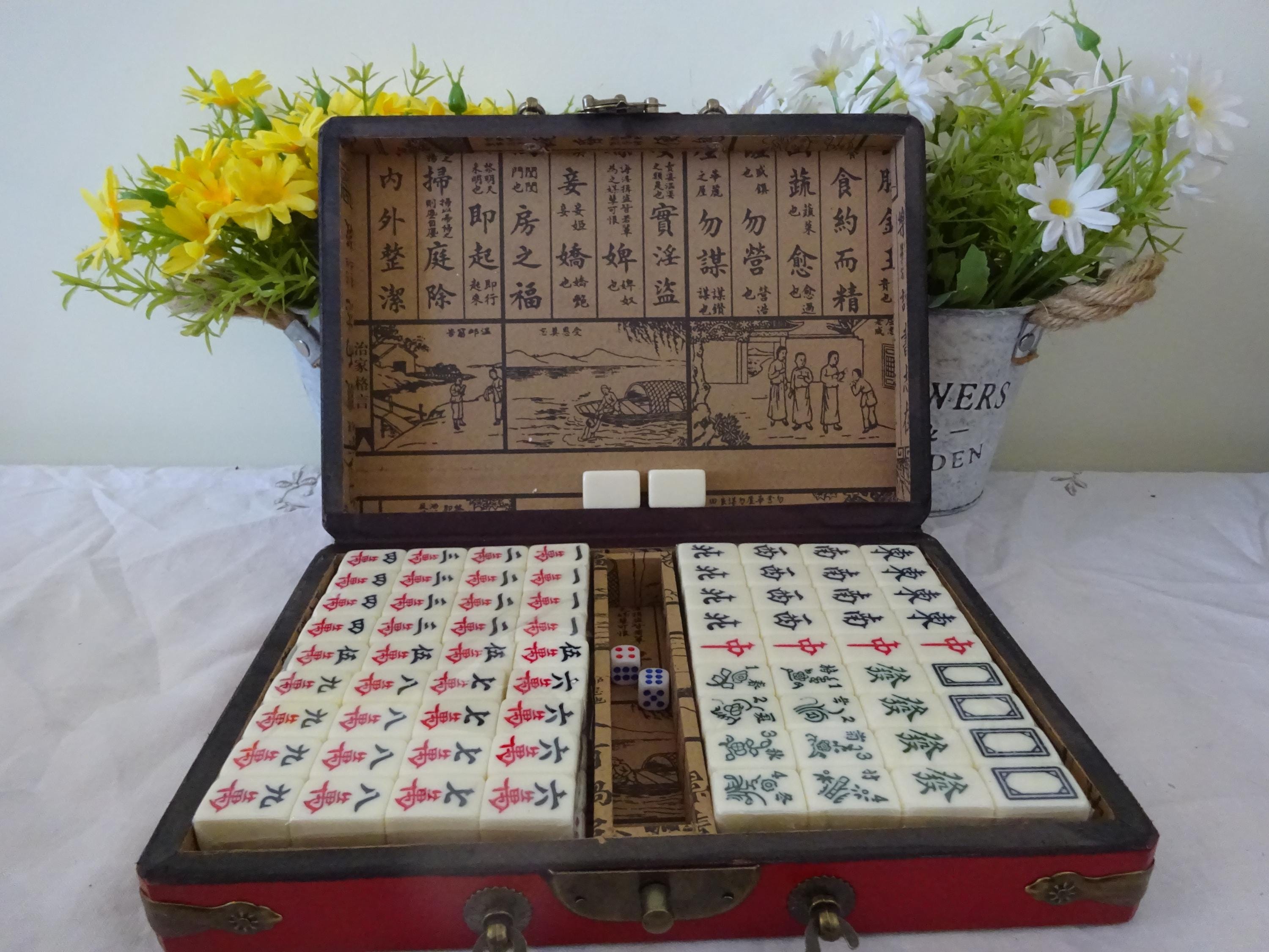 Set di Piastrelle Mahjong Americane Equipaggiate con Carte Mahjong 2025 Set di Piastrelle Mahjong Americane Equipaggiate con Carte Mahjong 2025