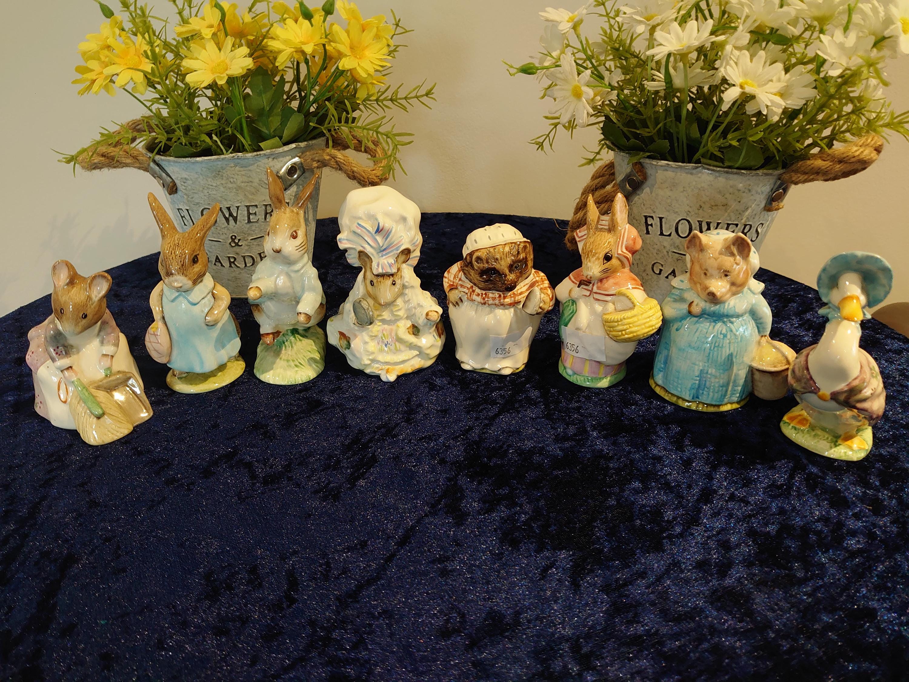 Vintage Beatrix Potter Figurines - Etsy Canada