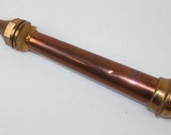 Antique Mid 1875s Solid Brass United Firemans Insurance Co