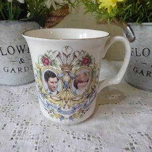 Royal Kent Royal Wedding Cup Prince Charles Lady Diana Spencer 1981 Bone China