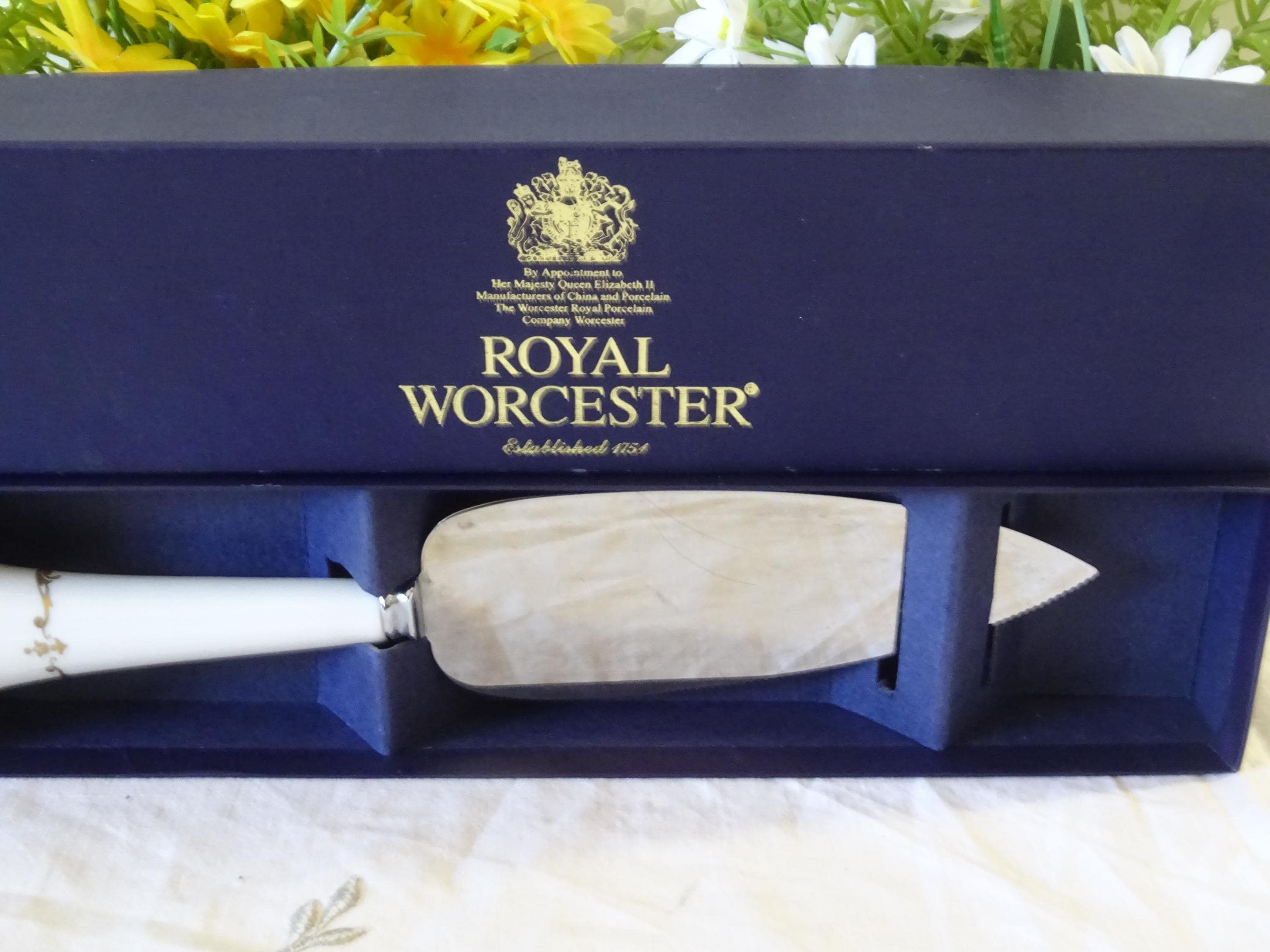 Royal Worcester Cake Knife - Etsy