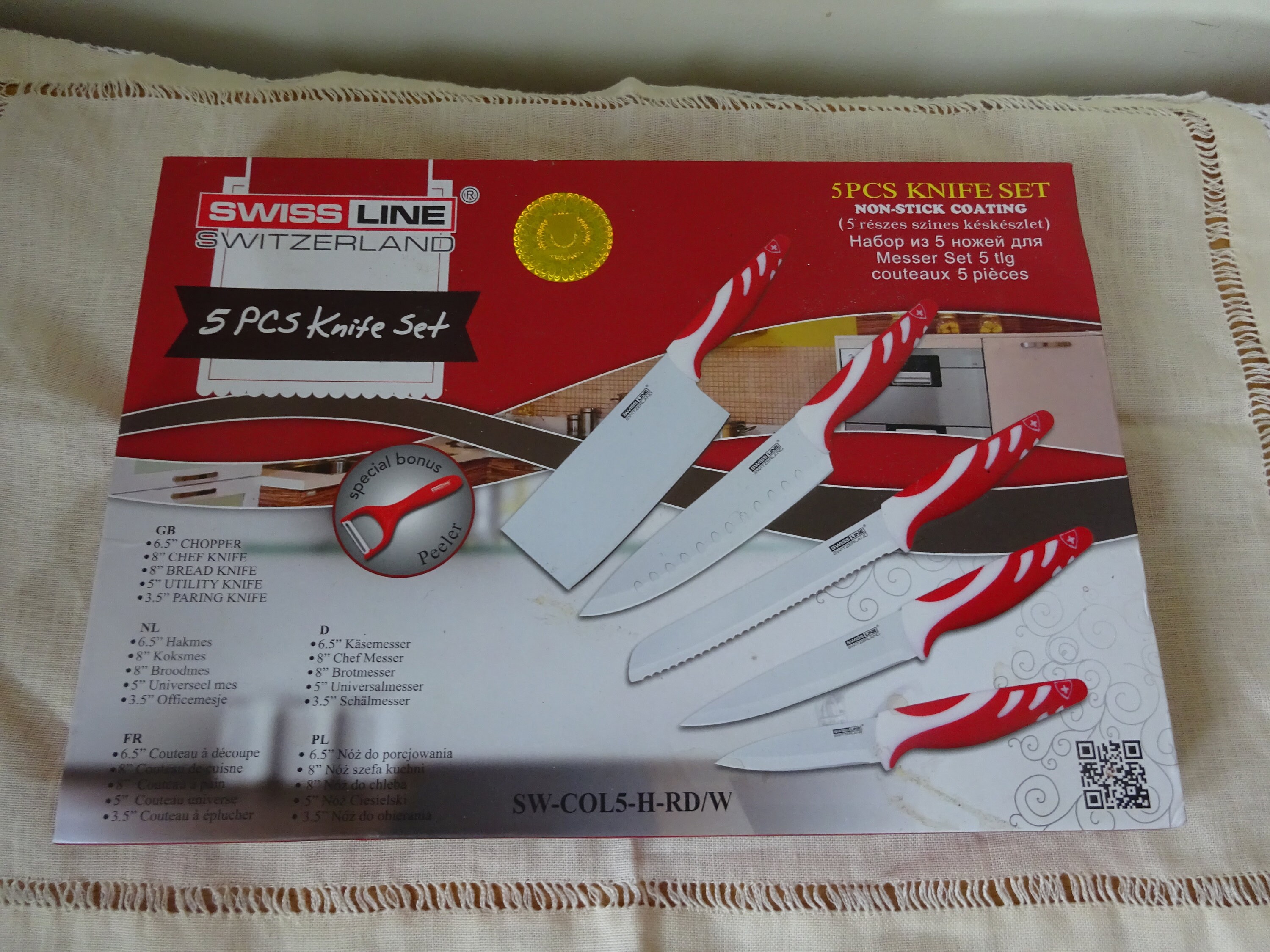 Pcs swiss lasko line knife