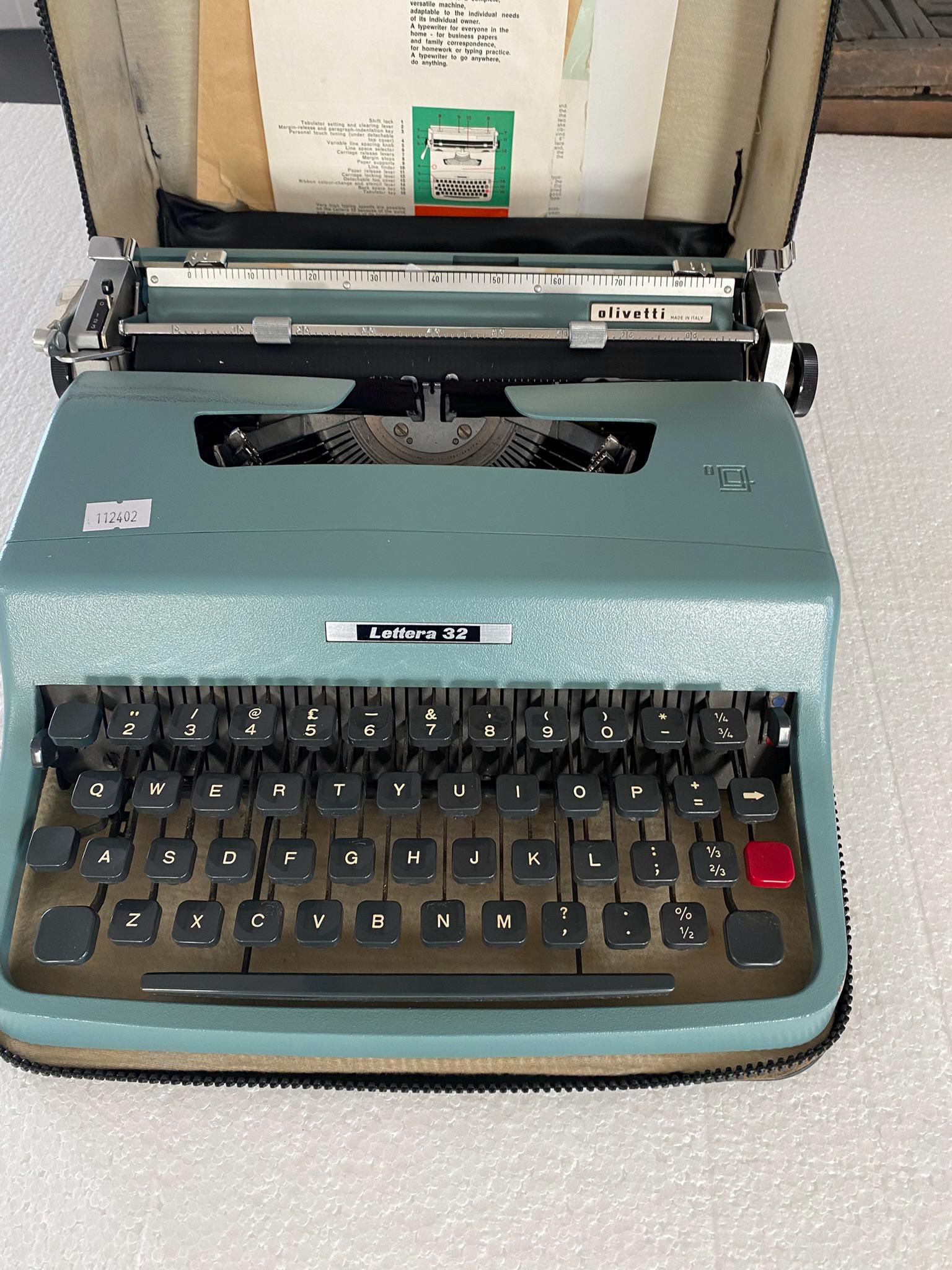 Olivetti lettera 32 - Etsy 日本