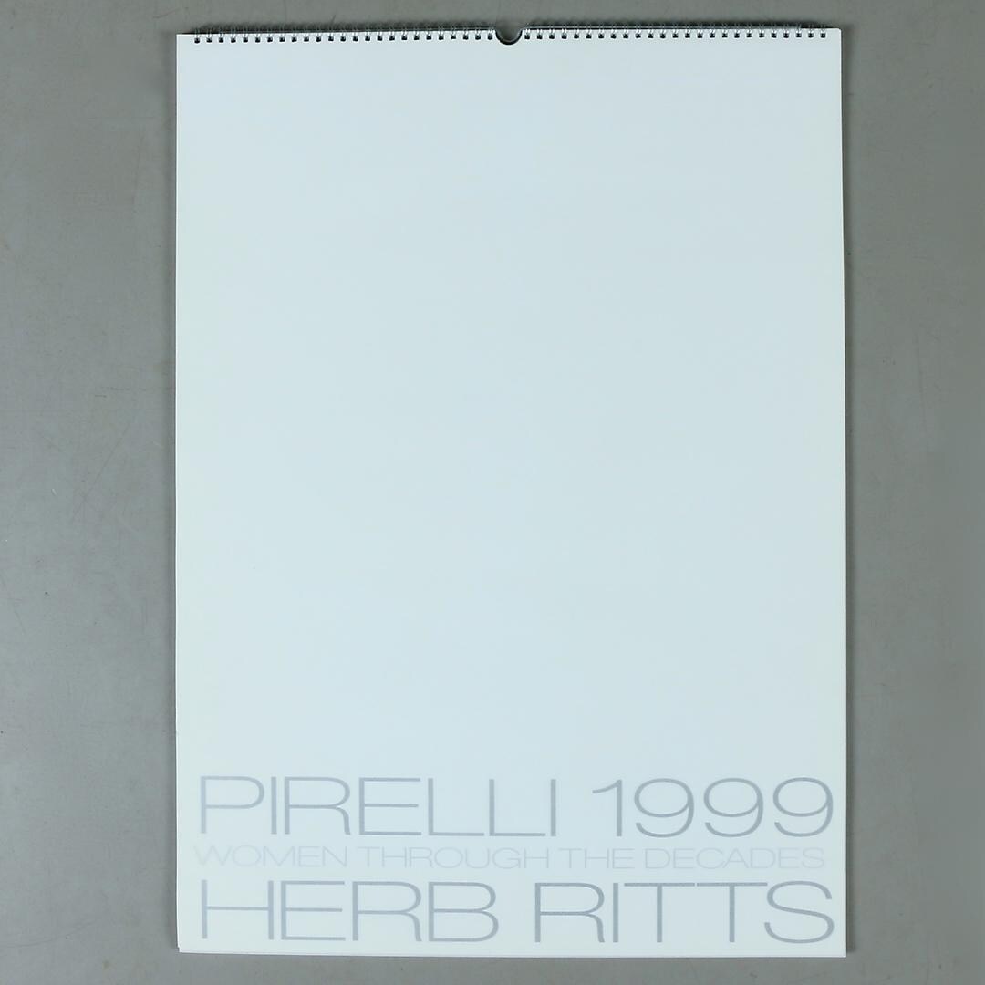 Rare 1999 Pirelli Calendar in Fantastic Condition in It's Original