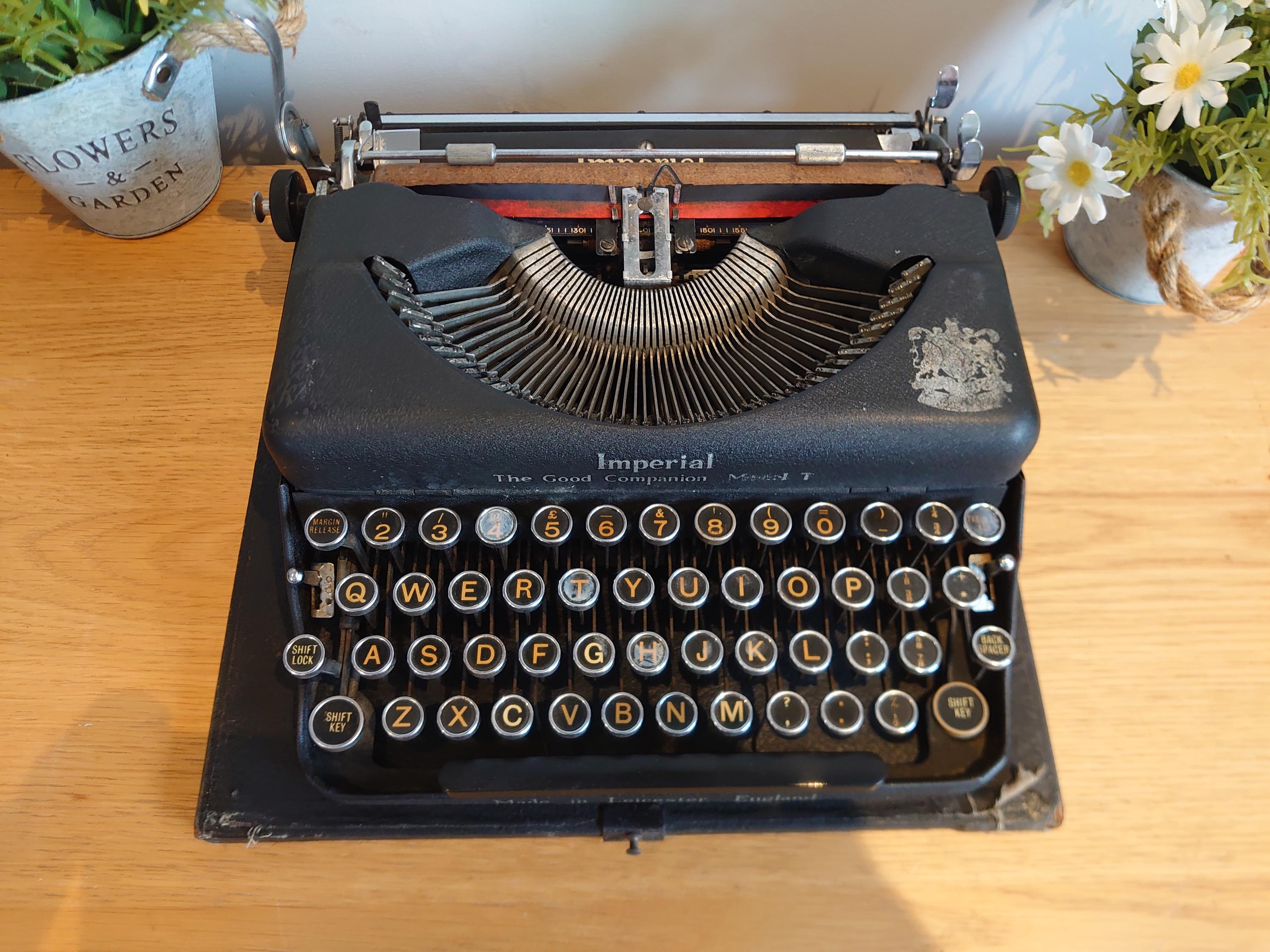 Imperial typewriter - Etsy 日本