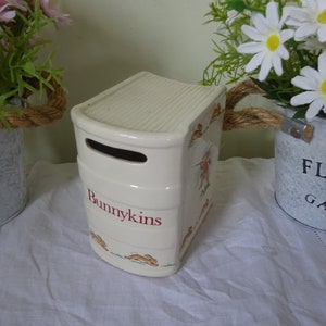 Bunnykins ceramic money box Royal Doulton money bank