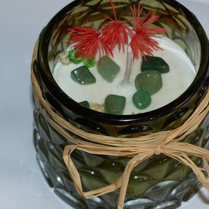 Wax lithotherapy candles, scent of natural flowers image 9