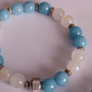 10mm pearl natural gemstone bracelet image 6