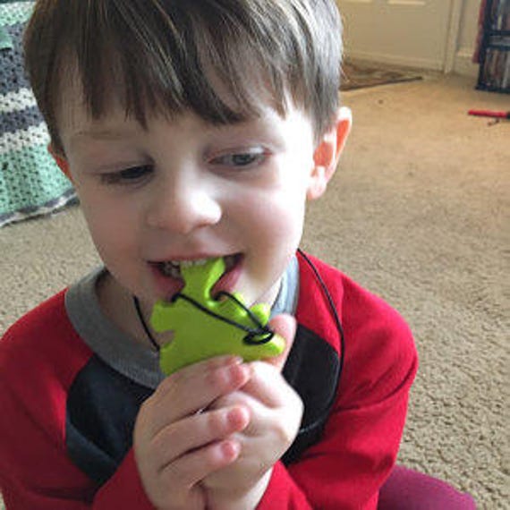 toddler sensory chew necklace