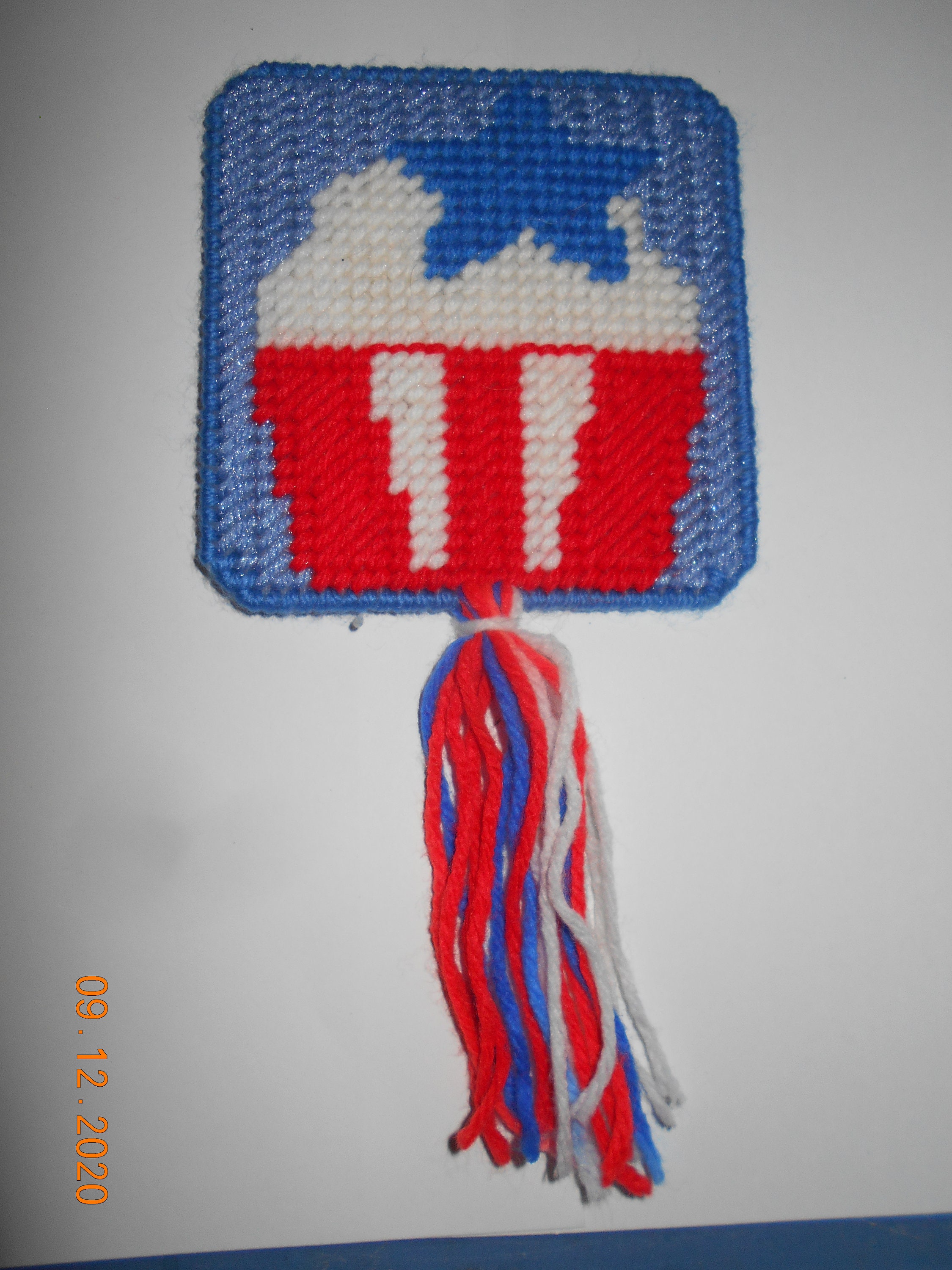 Misc Wall hangings Plastic canvas 4 to chose from Etsy