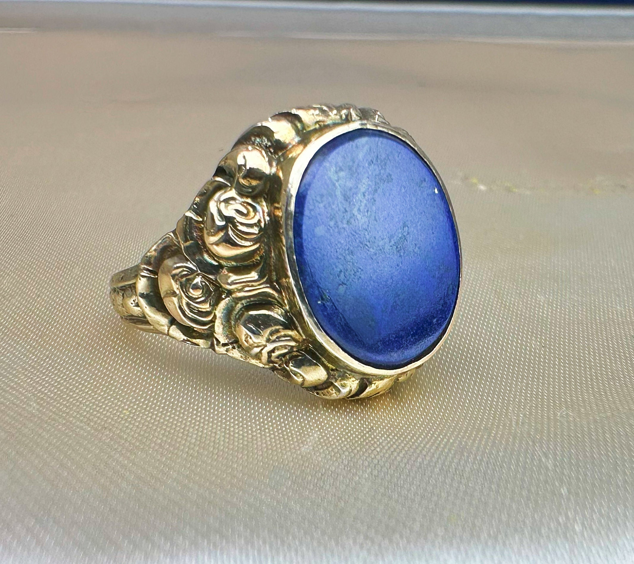 アクセサリー VINTAGE HERMES RING(LAPIS LAZULI) il_fullxfull.5460261797_2fdk.jpg