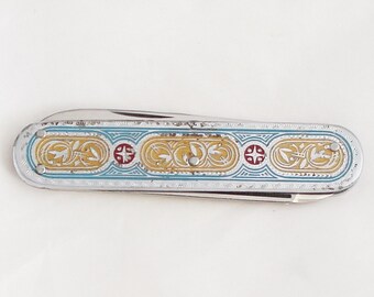 1950s Toledo Pocket Knife Solingen / Vintage German Folding Knife