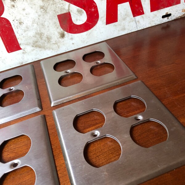 Metal Outlet Covers Etsy