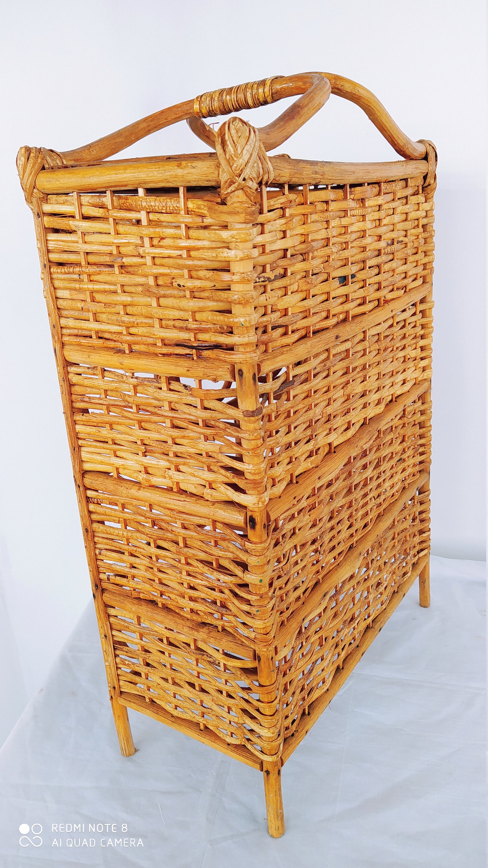 RATTAN BOTTLE RACKrattan wine bottle holder. Etsy