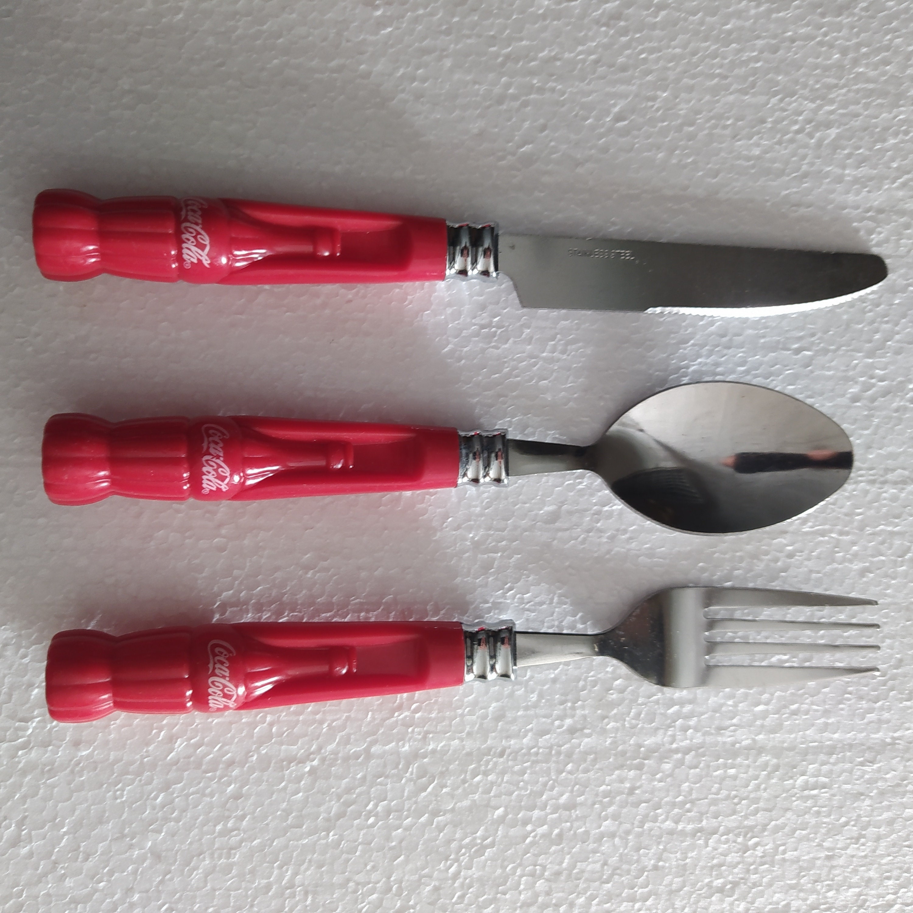 Vintage Coca Cola Cutlery.2 Person Set,6 Pieces. - Etsy