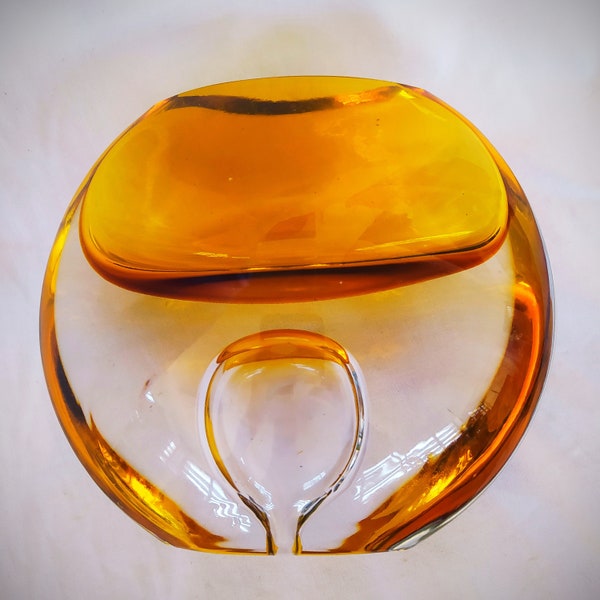 Krosno Glass Vase Etsy UK