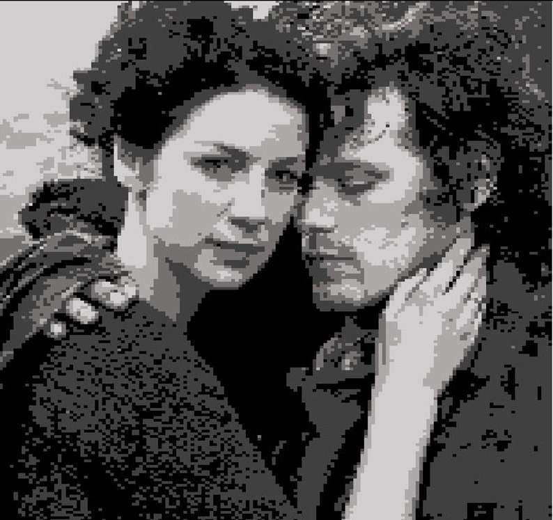Jamie Fraser and Claire Fraser / Sam Heughan and Caitriona Etsy Jamie Fraser and Claire Fraser / Sam Heughan and Caitriona Etsy