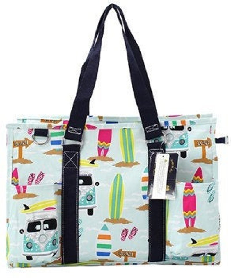 Surf Beach Large Tote Beach Bag 733 Etsy