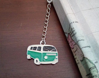 Camper bookmark. Gift for teacher, mum, friend, sister, brother, dad. Christmas.