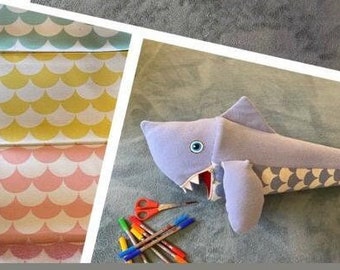 HUNGRY SHARK stuffed animal school enrollment canycone candy shark