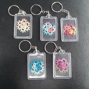 Tatted Keychains