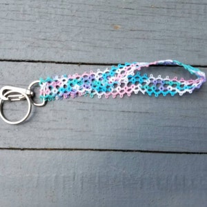 Tatted Keychains  (key fobs) - Summer Fun