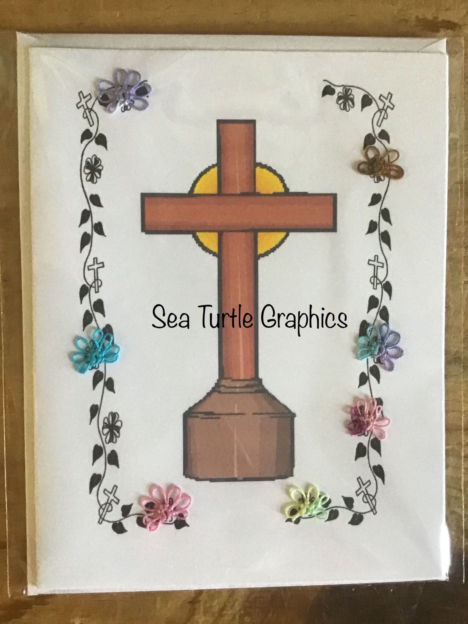 Table Note Cross Tatted Notecards - Cross - Etsy