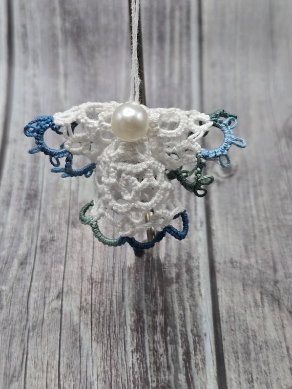 Tatted Angel Ornament | Christmas Angel Decoration