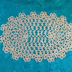 Custom Order ~ Tatted Oval Doilies