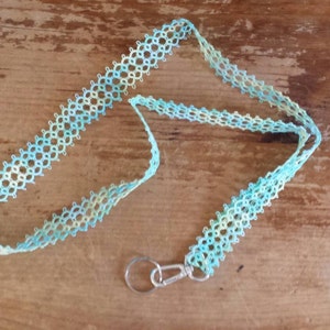 Tatted Lanyard - Sea Island Citrus